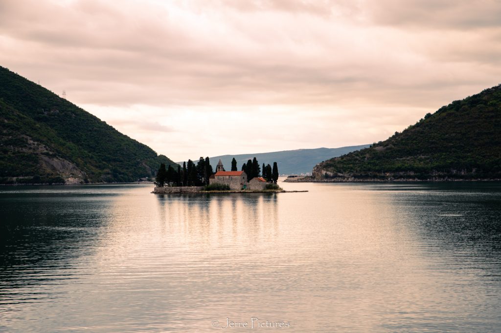 The two small islands near Perast