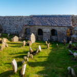 Ballinskellings abbey graveyard